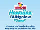 Wonder Bread BUNgalow Game Giveaway: Win $100 gift cards and more at hawaiian.wonderbread.com